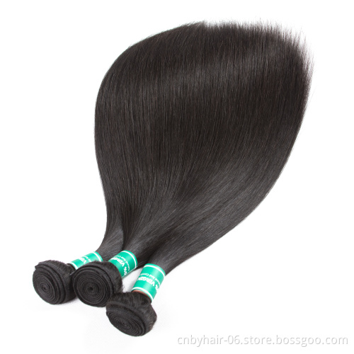 Grade 10A Virgin Brazilian Human Hair Wholesale Price Unprocessed Virgin Cuticle Aligned Straight Human Hair Bundles